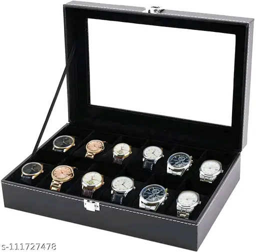 Fancy Trendy Men Watch Boxes Leather